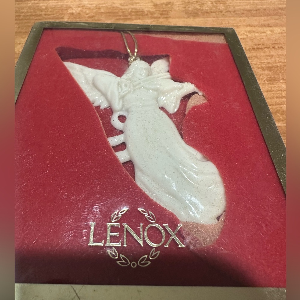Vintage Lenox 1999 Holy Family Christmas Ornament Made in
Germany Box